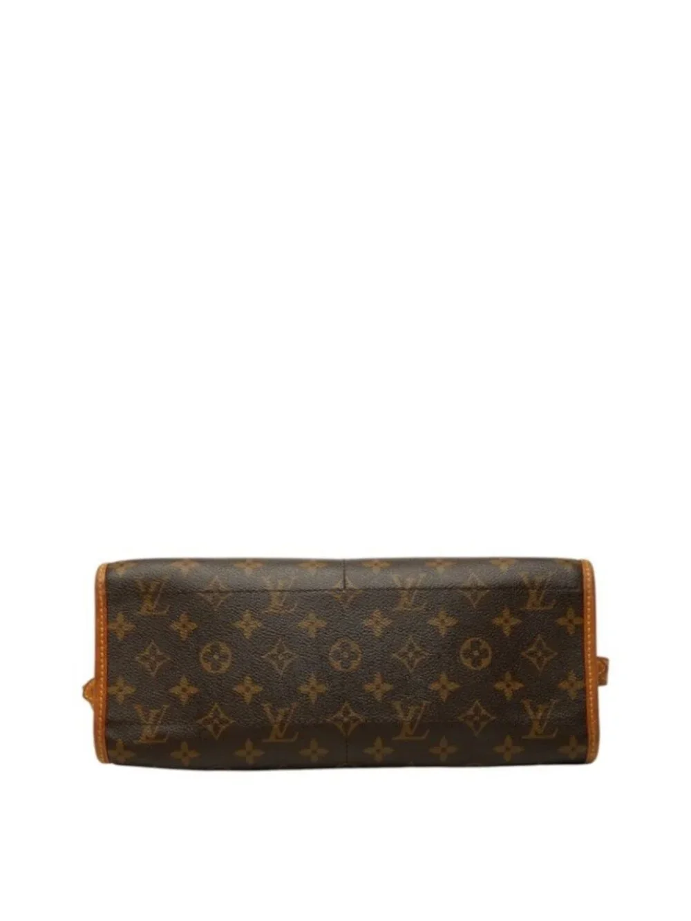 Louis Vuitton Monogram Popincourt Long Crossbody Shoulder Bag Brown Leather